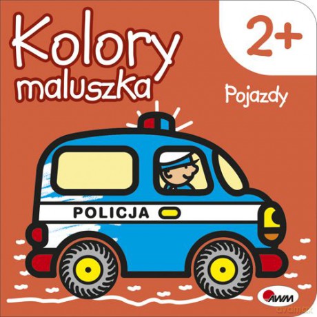 Pojazdy Kolory Maluszka - Piotr Kozera [KSIĄŻKA]