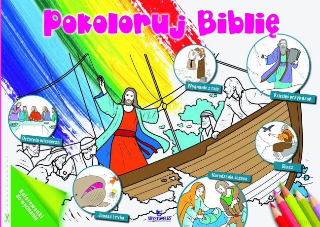 Pokoloruj Biblię [KSIĄŻKA]