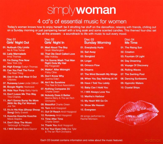 Various Artists: Simply Woman [4CD]