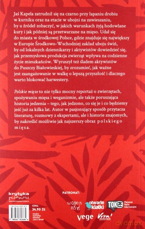 Polskie Mieso Jak Zostałem Weganinem i Przestałem Się Bać - Jaś Kapela [KSIĄŻKA]