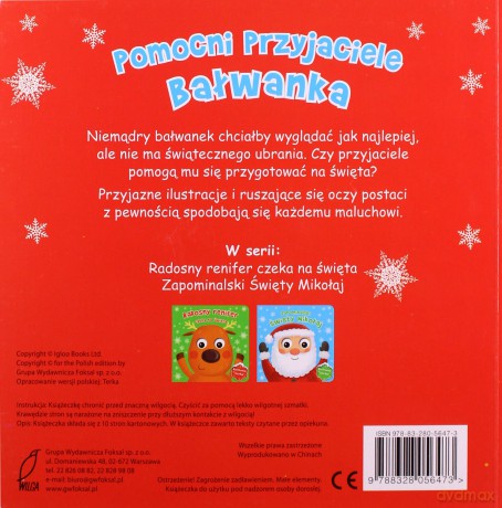 Pomocni Przyjaciele Baranka Ruchome Oczka [KSIĄŻKA]