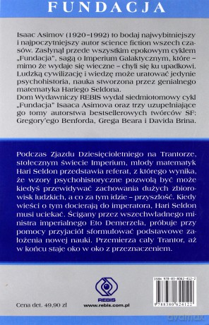 Preludium Fundacji Fundacja (Tom 1) - Isaac Asimov [KSIĄŻKA]