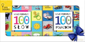 Ramka 2018 boy Moje Pierwsze 100 Słów + Moje Pierwsze 100 Pojazdów [KSIĄŻKA]