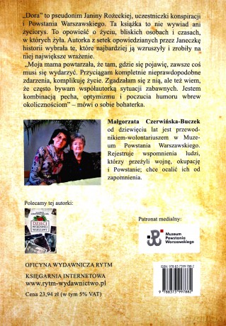 Sanitariuszka Dora Nie Było Czasu na Strach - Małgorzata Czerwińska-Buczek [KSIĄŻKA]
