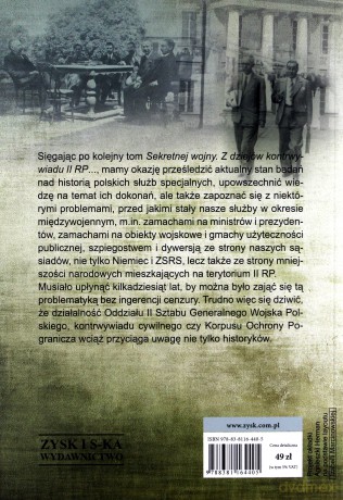 Sekretna wojna. Z dziejów kontrwywiadu II RP (Tom 3) [KSIĄŻKA]