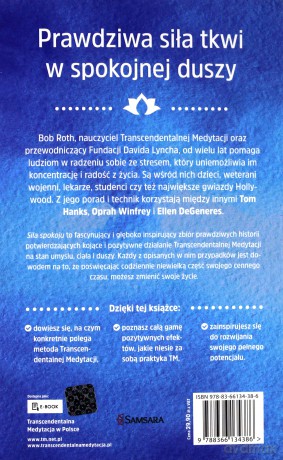 Siła Spokoju Potęga Transcendentalnej Medytacji - Bob Roth [KSIĄŻKA]