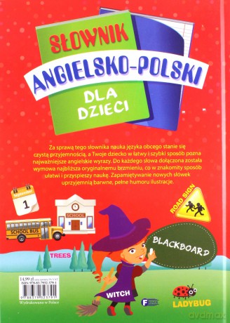 Słownik angielsko-polski dla Dzieci [KSIĄŻKA]