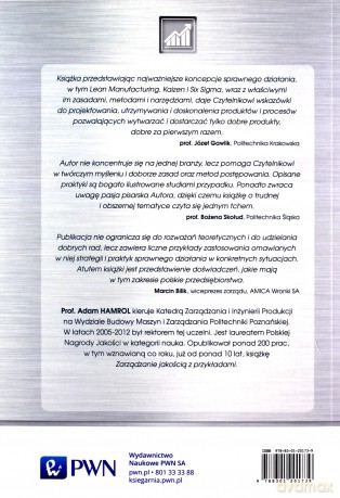 Strategie i Praktyki Sprawnego Działania Lean Six Sigma i Inne - Adam Hamrol [KSIĄŻKA]