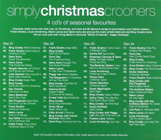 Simply Christmas Crooners [4CD]