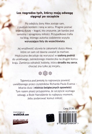 Tajemnica Pod Jemiołą - Richard Paul Evans [KSIĄŻKA]
