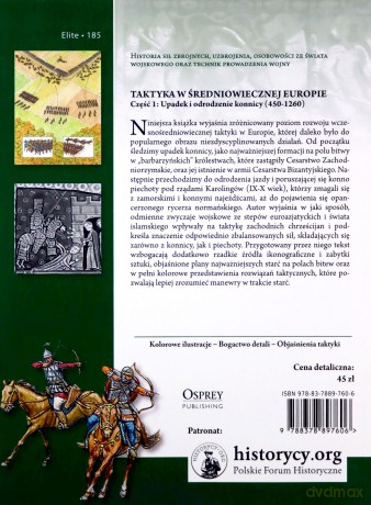 Upadek i Odrodzenie Konnicy 450-1260 Taktyka w Średniowiecznej Europie (Tom 1) - David Nicolle [KSIĄŻKA]