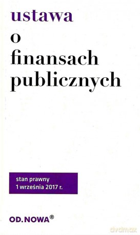 Ustawa o Finansach Publicznych Broszura - Agnieszka Kaszok [KSIĄŻKA]
