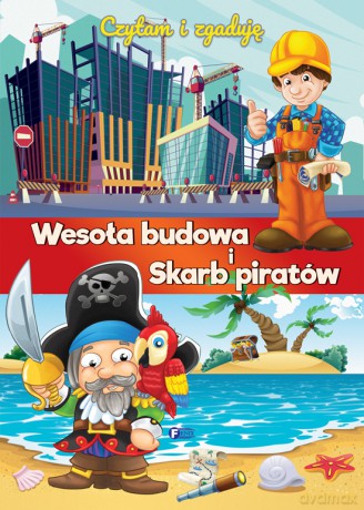 Wesoła Budowa i Skarb Piratów Czytam i Zgaduję [KSIĄŻKA]