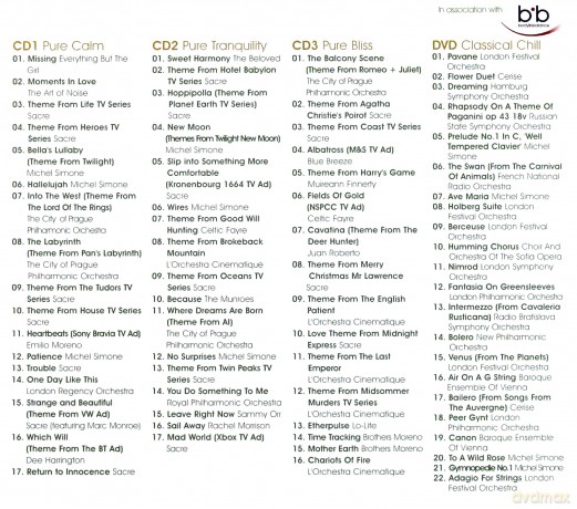 Various Artists: Pure Calm [3CD]+[DVD]