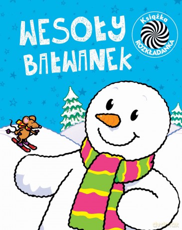 Wesoły Bałwanek Ruchome Obrazki [KSIĄŻKA]