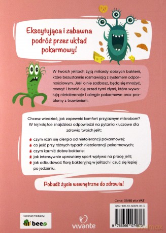 Wszystko Zaczyna Się Od Bakterii Jak Oswoić Dobre Mikroby i Poradzić Sobie z Nietolerancją Pokarmową - Marie-Andree Auquier [KSIĄŻKA]