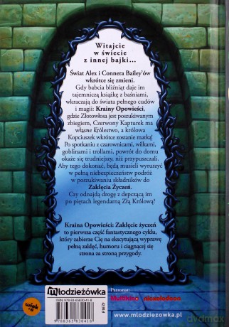 Zaklęcie Życzeń Kraina Opowieści (Tom 1) - Chris Colfer [KSIĄŻKA]
