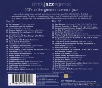 Various Artists: Simply Jazz Legends [2CD]