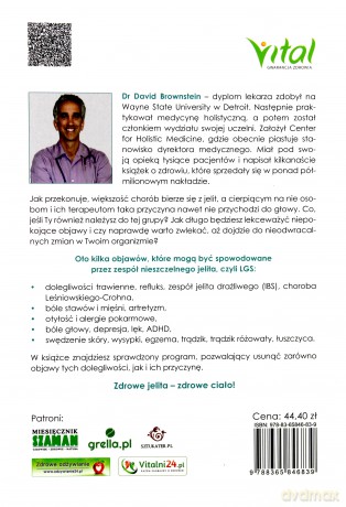 Zespół Nieszczelnego Jelita Ukryta Przyczyna Twoich Dolegliwości Samodzielna Diagnostyka i Eliminowanie Źródła Przewlekłych Chorób - David Brownstein, Gould Jodie [KSIĄŻKA]