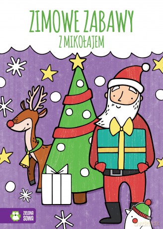 Zimowe Zabawy z Mikołajem - Justyna Jednoróg [KSIĄŻKA]