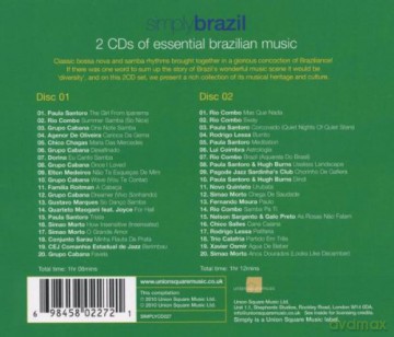 Various Artists: Simply Brazil [2CD]
