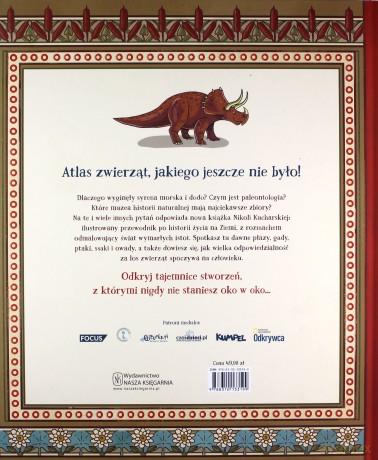 Zwierzęta Które Zniknęły Atlas Stworzeń Wymarłych [KSIĄŻKA]