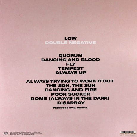 Low: Double Negative (Colored) [Winyl]