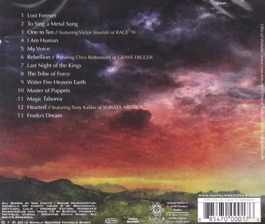 Van Canto: Tribe Of Force [CD]