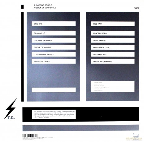 The Throbbing Gristle: Mission Of Dead Souls [Winyl]