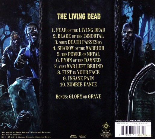 Grave Digger: The Living Dead (Limited Edition) (digipack) [CD]