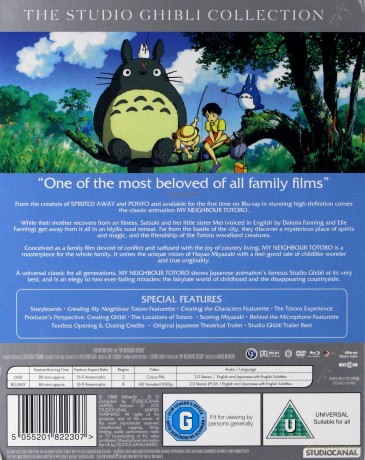 My Neighbour Totoro (Mój sąsiad Totoro) [Blu-Ray]+[DVD]