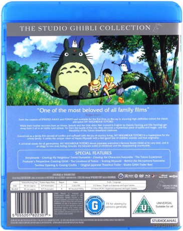 My Neighbour Totoro (Mój sąsiad Totoro) [Blu-Ray]+[DVD]