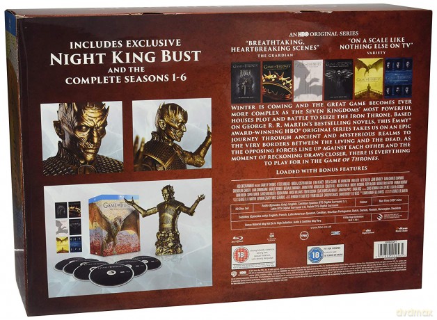 Game of Thrones Season 1-6 Bronze Bust Edition (Gra o Tron Sezon 1-6) [27xBlu-Ray]