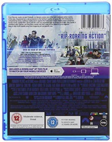 Star Trek Beyond (Limited Edition Gift Set) (Star Trek W Nieznane) [Blu-Ray 3D]+[Blu-Ray]