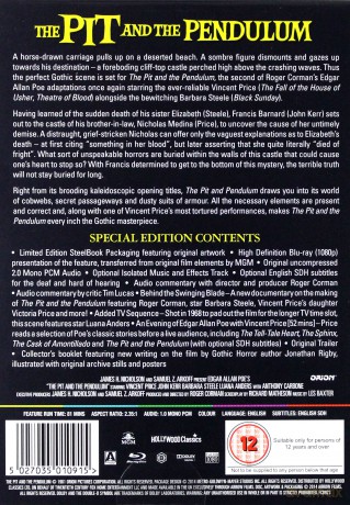 Pit And The Pendulum (Studnia i Wahadło) (steelbook) [Blu-Ray]