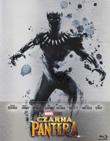 Czarna Pantera (steelbook) [Blu-Ray]
