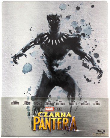 Czarna Pantera (steelbook) [Blu-Ray]