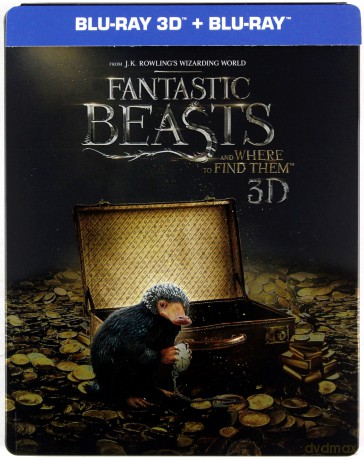Fantastyczne zwierzęta i jak je znaleźć (steelbook) [Blu-Ray 3D]+[Blu-Ray]