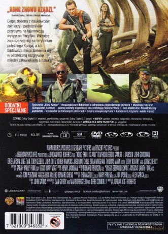 Kong: Wyspa Czaszki [2DVD]