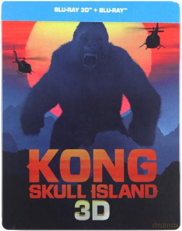 Kong: Wyspa Czaszki (steelbook) [Blu-Ray 3D]+[Blu-Ray]