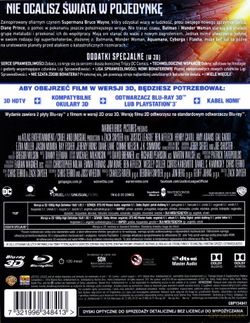 Liga Sprawiedliwości (steelbook) [Blu-Ray 3D]+[Blu-Ray]