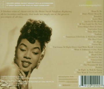 Sarah Vaughan: The Essential [CD]