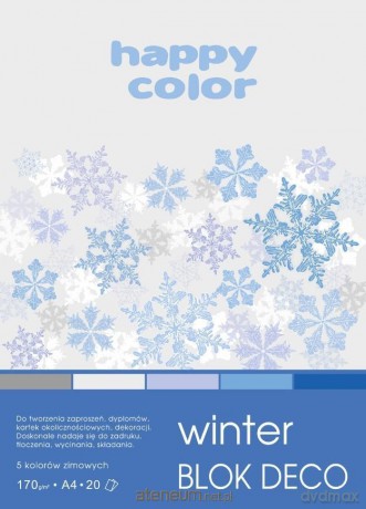 Blok A4/20K Deco Winter 170 g