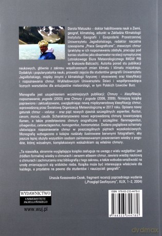 Chmury i pogoda - Dorota Matuszko [KSIĄŻKA]