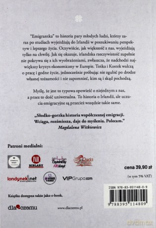 Emigrantka - Agata Bizuk [KSIĄŻKA]