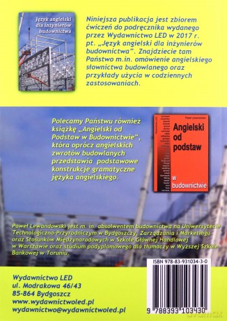 Język angielski dla inżynierów budownictwa ćwiczenia - Paweł Lewandowski [KSIĄŻKA]