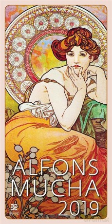 Kalendarz 2019 Alfons Mucha Ex [KALENDARZ]