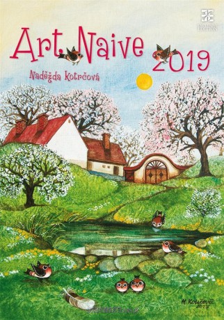 Kalendarz 2019 Sztuka Naiwna Ex [KALENDARZ]