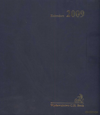 Kalendarz prawnika 2009 Gabinetowy skóra [KALENDARZ]