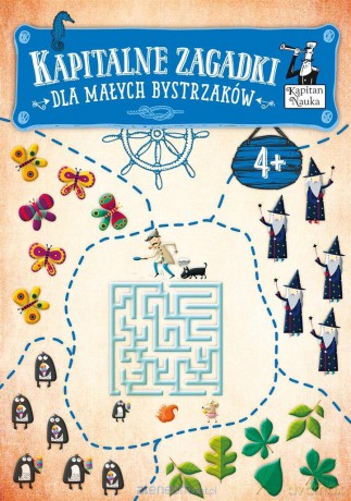 Kapitalne zagadki dla małych Bystrzaków 4+ - Magdalena Popovics [KSIĄŻKA]